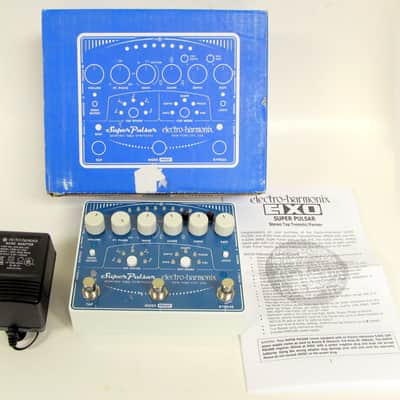 Mint Electro-Harmonix Super Pulsar Analog Stereo Tap Tremolo Mint Condition image 16