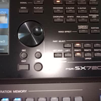 Yamaha PSR-SX720 2024 - Black image 3