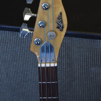 Aria Tele Bass 1970's Blonde MIJ image 3