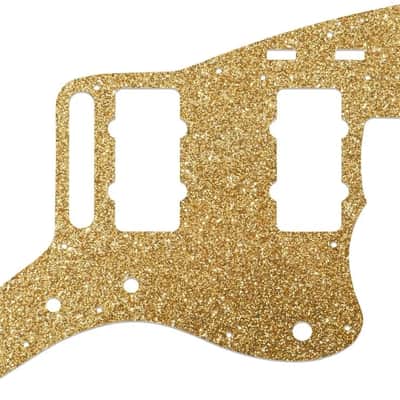 WD Custom Pickguard For Fender Classic Player Jazzmaster Special #60RGS Rose Gold Sparkle