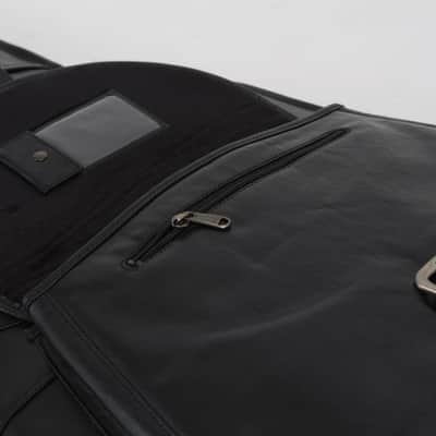 Harvest Fine Leather Black Buffalo Nappa Electric Bass Guitar Gig Bag image 7