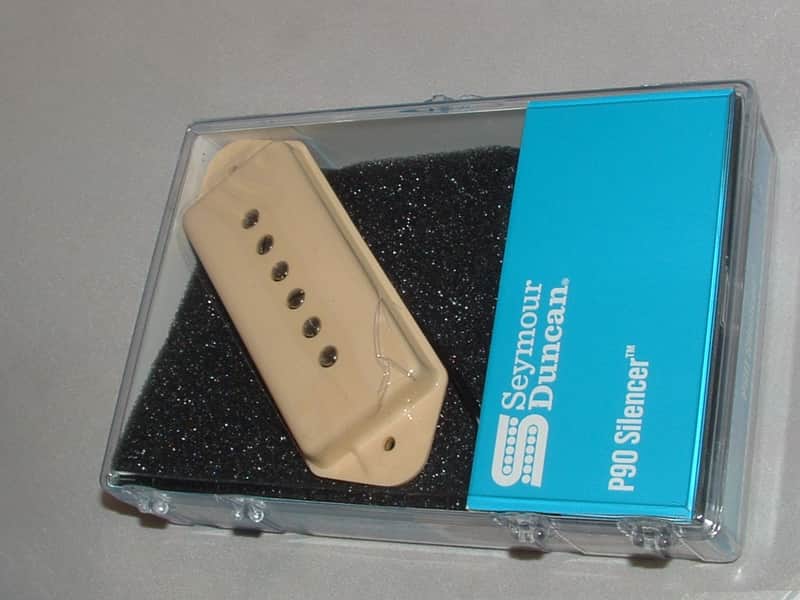Seymour Duncan P90 Silencer Vintage Bridge Dog Ear Pickup  (Cream) New with Warranty image 1