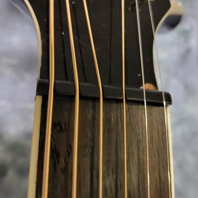 Used Randy Jackson 2014 Limited Edition Studio Series Black Acoustic Electric Guitar Pro Setup New Strings Luthier Project image 7