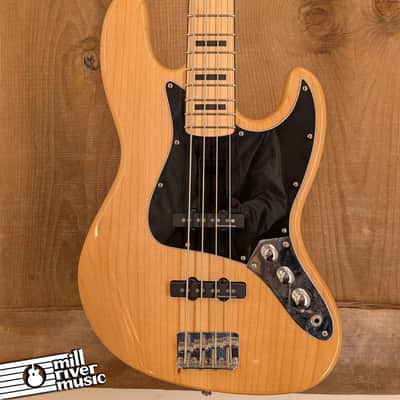 Squier Vintage Modified 70s Jazz Bass Natural - Used image 1