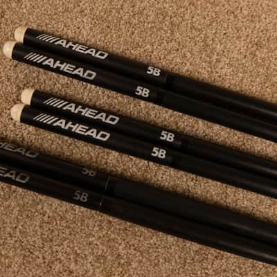 Ahead Classic Series 5B Drum Sticks (3 Pairs) image 2
