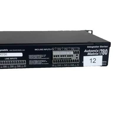 Symetrix Automix Matrix 780 Zone Mix Controller & Audio Processor #431 (One)THS image 6