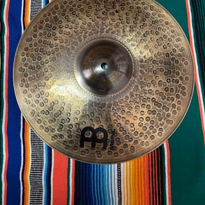 Meinl 15" Pure Alloy Custom Medium Thin Hi-Hat Cymbal (Pair) 2020 - Present - Traditional image 6