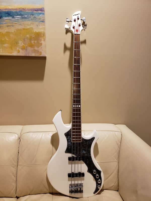 Edwards E-RF-137 SL Snow White The Gazette Reita signature Jazz