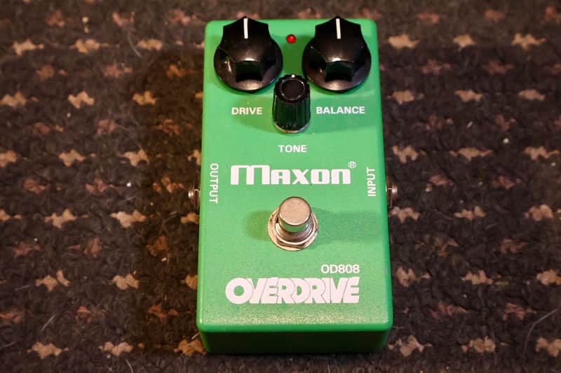 Maxon OD-808 Overdrive 2010s - Green image 1