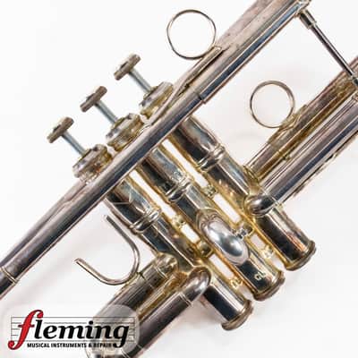 Bach Stradivarius 229GH Professional C Trumpet - Heavyweight Gold Brass Bell image 6