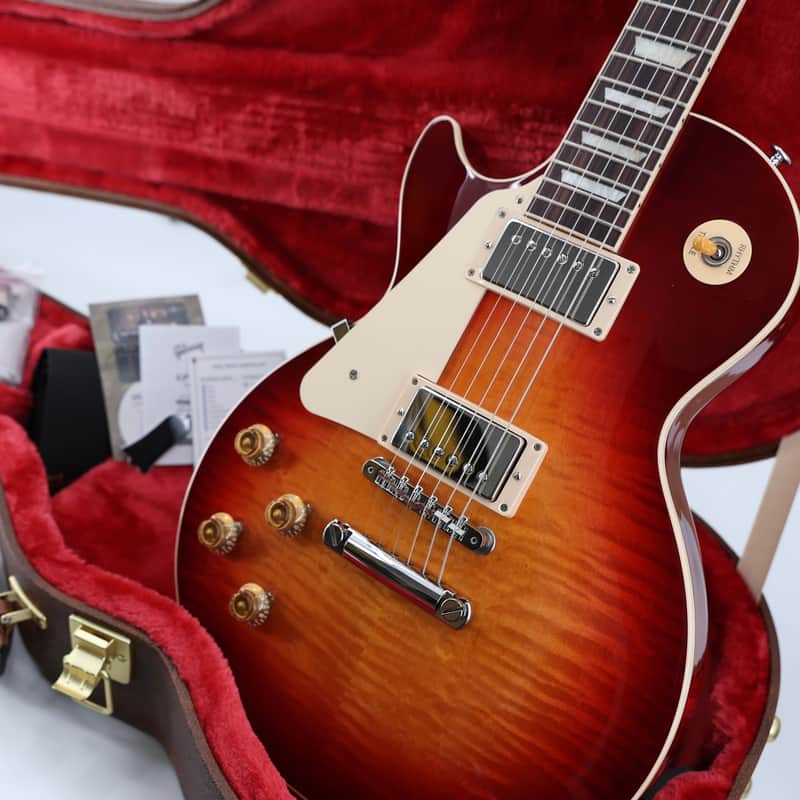 Gibson Les Paul Standard '50s Left-Handed Electric Guitar - Heritage Cherry Sunburst image 1