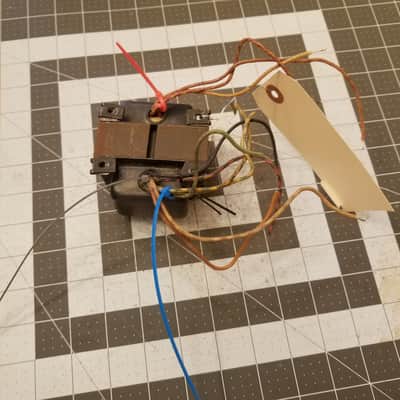 Woodward Schumacher 68W021 82P65A Transformer 235-0-235 / 6.3 / 12.6 V  Vintage Power 25V  Tested Tube Amp Project 1961 image 6
