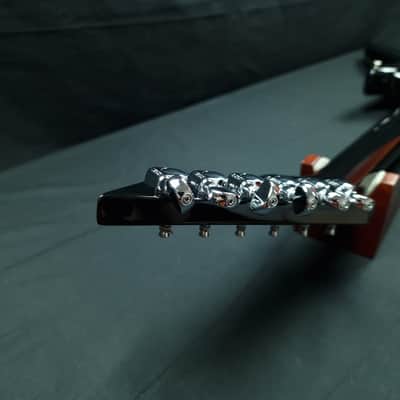 B.C. Rich Chuck Schuldiner Tribute Stealth 2008 Onyx Black Neck Through Dimarzio X2N Death Control Denied image 20