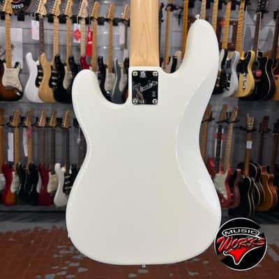 Fender   American Performer Precision Bass Arctic Wihte image 6
