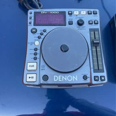 (2) Denon DS-1000  CD Turntables 2000-2015 - Grey image 2