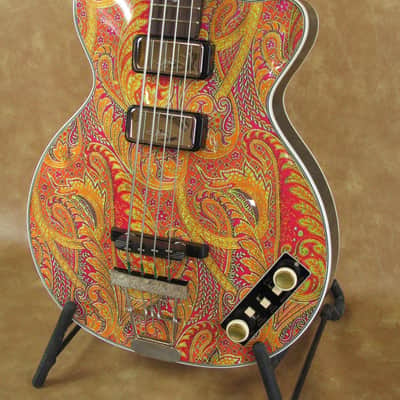 Gold Label Hofner 500/2 Club Bass Special Edition "Paisley" image 1