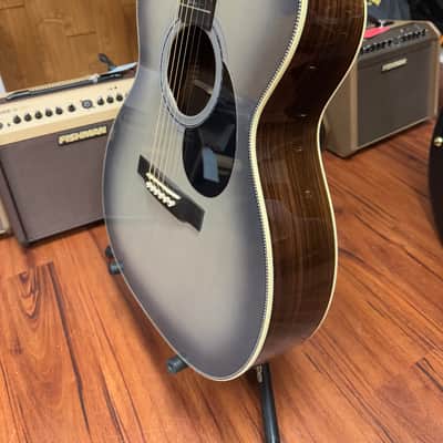 Martin OMJM John Mayer Signature 20th Anniversary Acoustic Guitar - Platinum Gray Burst w/Hard Case- New! image 7