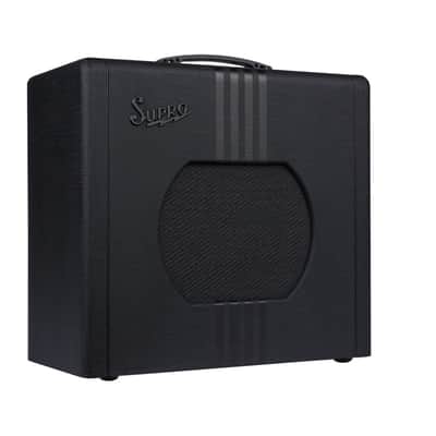 Supro Delta King 12 - 15-Watt 1x12 Combo w/ Reverb, Tweed & Black (1822RTB) image 2