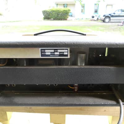 Vintage Garnet - "ZAK" - Stencil Tube Amp Head 2X 6L6 power image 4
