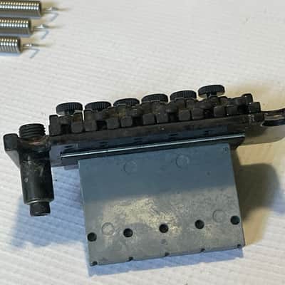 2000's Era Korean Used Licensed Floyd Rose Black Guitar Tremolo Bridge Vibrato image 6