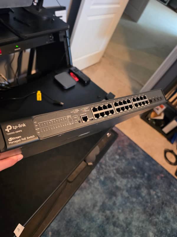 TP-Link Network Switch - Model: T2600G-28MPS 2019 image 1
