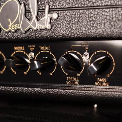 PRS HDRX50 Hendrix 50w Amp Head, 120v, EL34 Tubes - Display, No Box image 5