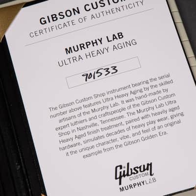 2022 - Gibson Custom Shop Murphy Lab '59 Les Paul Standard Ultra Heavy Aged - Kindred Burst image 19