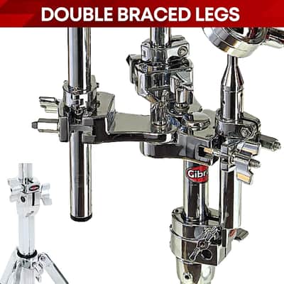 Gibraltar Double-Braced Adjustable 3-Mount Platform Stand, Percussion Accessories and Hardware for Drum Set (9713PM) image 4