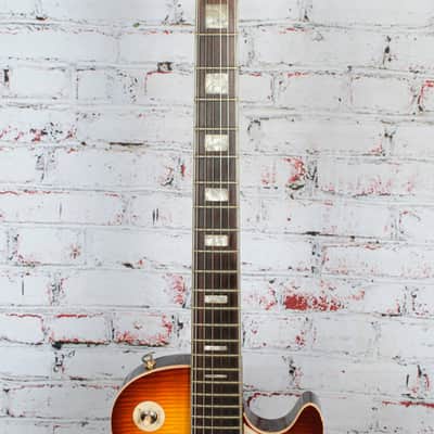 Univox - MIJ "Gimme" LP Style Electric Guitar - Sunburst - w/HSC - x7235 - VINTAGE image 7