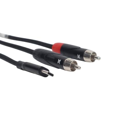 ProX XC-USBC2RCA03 USB-C to Dual RCA Audio Cable - 3 Feet image 1