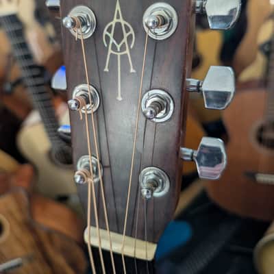 Alvarez Yairi DY59 Anniversary Edition Vintage 1987 Acoustic Electric Guitar, Natural image 2