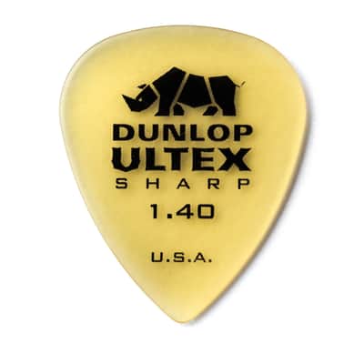 Dunlop 433P140 Ultex Sharp 1.40mm Guitar Picks (6-Pack)