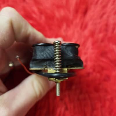 Unknown Brand Humbucker - Possibly 1980's - 2020's - Black - Double Slug - 8.59K - Ceramic Magnet image 7