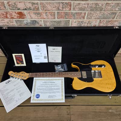 2012 G&L ASAT Classic Bluesboy Korina (1 of 100) Electric Guitar w/ Original Case, Paperwork! image 2