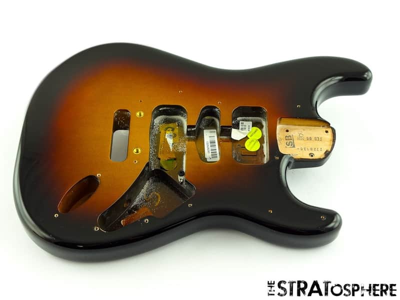 Fender American Ultra II Stratocaster Strat BODY, USA Alder, Ultraburst