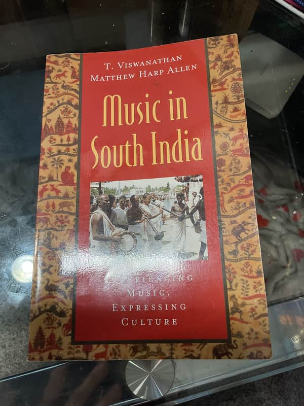 Music in South India Book w/CD - Paperback image 1