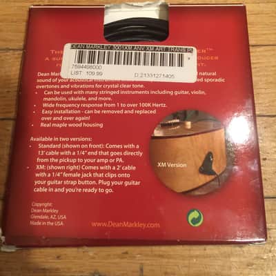Dean Markley Artist Transducer Acoustic Pickup image 2