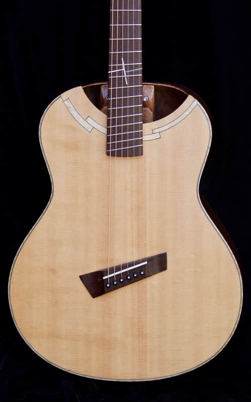 Soderlund Kestrel medium body acoustic in Pau Ferro and Sitka 2022 Hand rubbed oil finish image 1