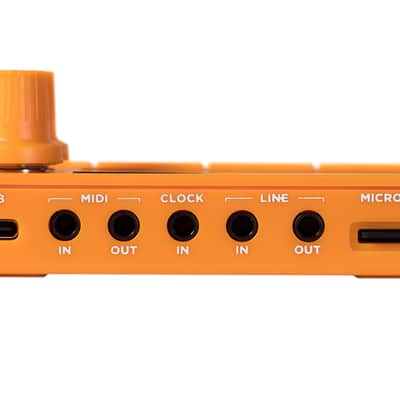 1010music nanobox | tangerine Compact Streaming Sampler Module image 2