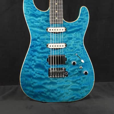 Tom Anderson Baritom Drop Top Bora Bora Blue with Binding image 1