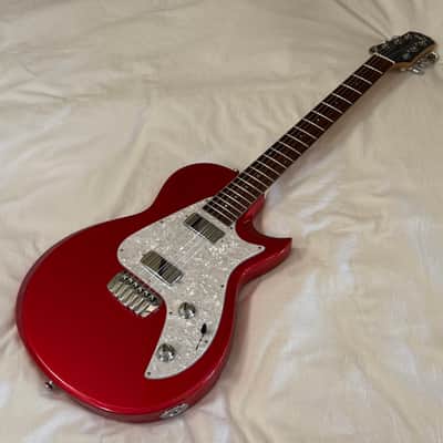 2009 Taylor SB1 Classic Electric Guitar - Rare Color Tangerine Red Metallic - Made in USA - Free Pro Setup image 13