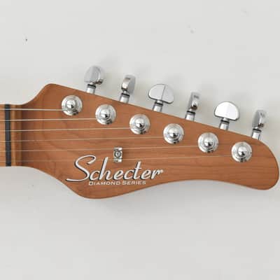 Schecter Nick Johnston Traditional HSS Guitar Atomic Orange B Stock 0890 image 4