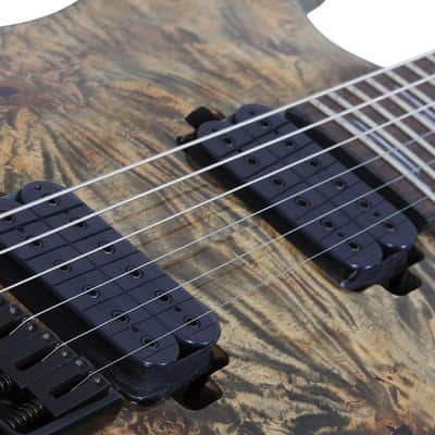 Schecter C-5 Deluxe Electric Bass - Satin Metallic Light Blue (588) image 7