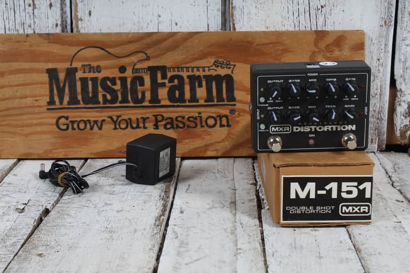 MXR Double Shot Distortion M-151 Pedal Electric Guitar Distortion