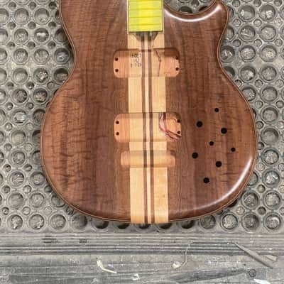 Alembic Crest 4 Medium Scale (32"), Walnut / Ebony / Side Led's *Similar On Order, ETA Oct 2026 image 1