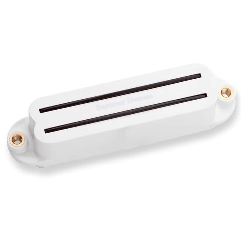 Seymour Duncan SHR-1n Hot Rails Strat Pickups, White image 1
