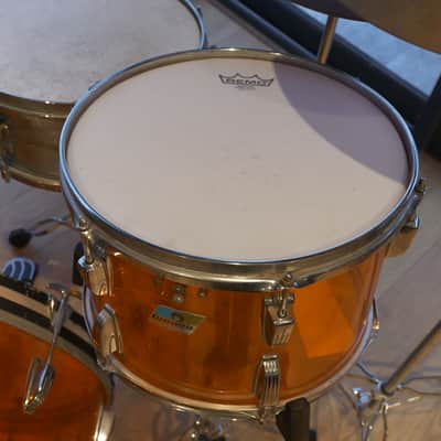 RARE Ludwig Vistalite Orange Drum Kit Owned by Michael Lee (Page & Plant) SIGNED - Delivery Available imagen 14
