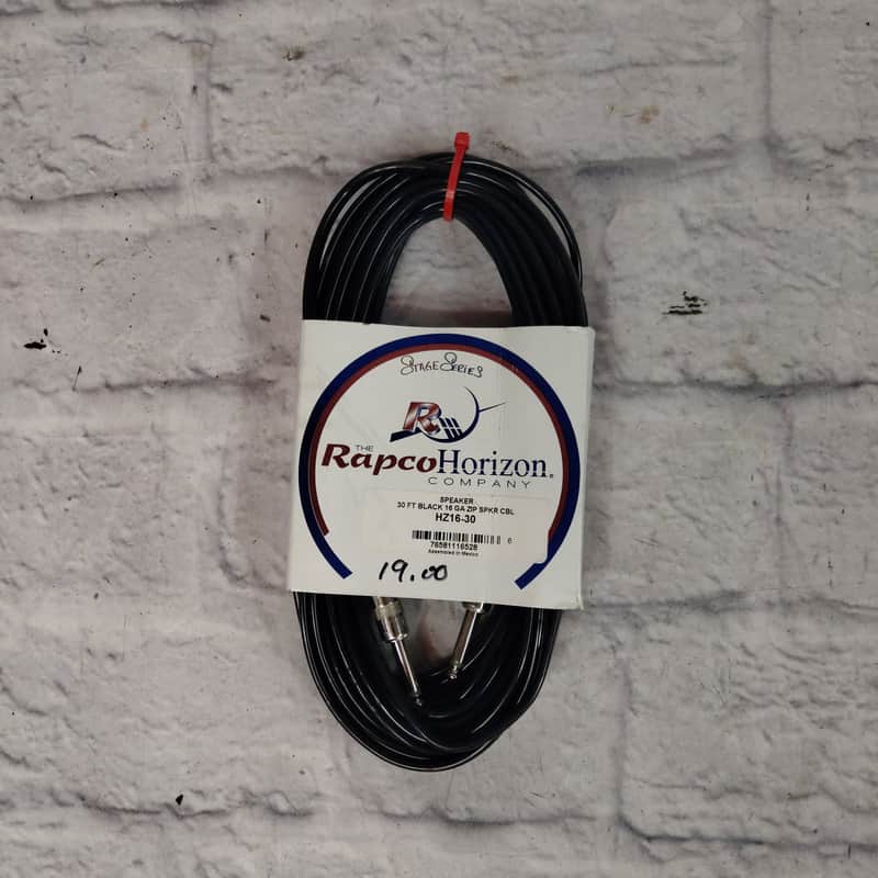Rapco Horizon HZ16-30 30ft 16GA Zip Style Speaker Cable image 1