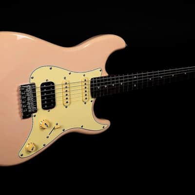 JET Guitars JS-400 Electric Guitar HSS - Shell Pink image 5