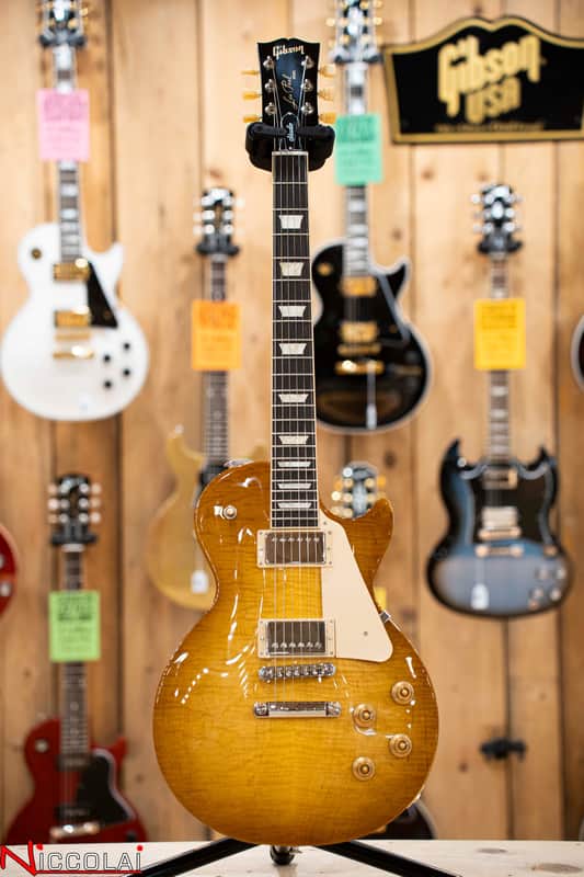 GIBSON Les Paul Studio Figured Honey Burst image 1